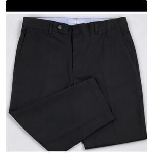 Samuelsohn Dress Pants Flat Front Wool Blend Men’s 34x30 Black Career